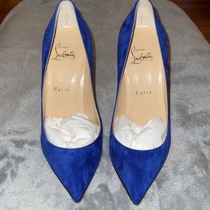 Christian Louboutin pigalle follies Pacific blue